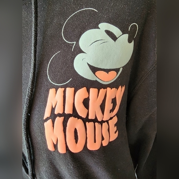 Mickey Mouse Haunted Hoodie Women's Size M. - Picture 2 of 7